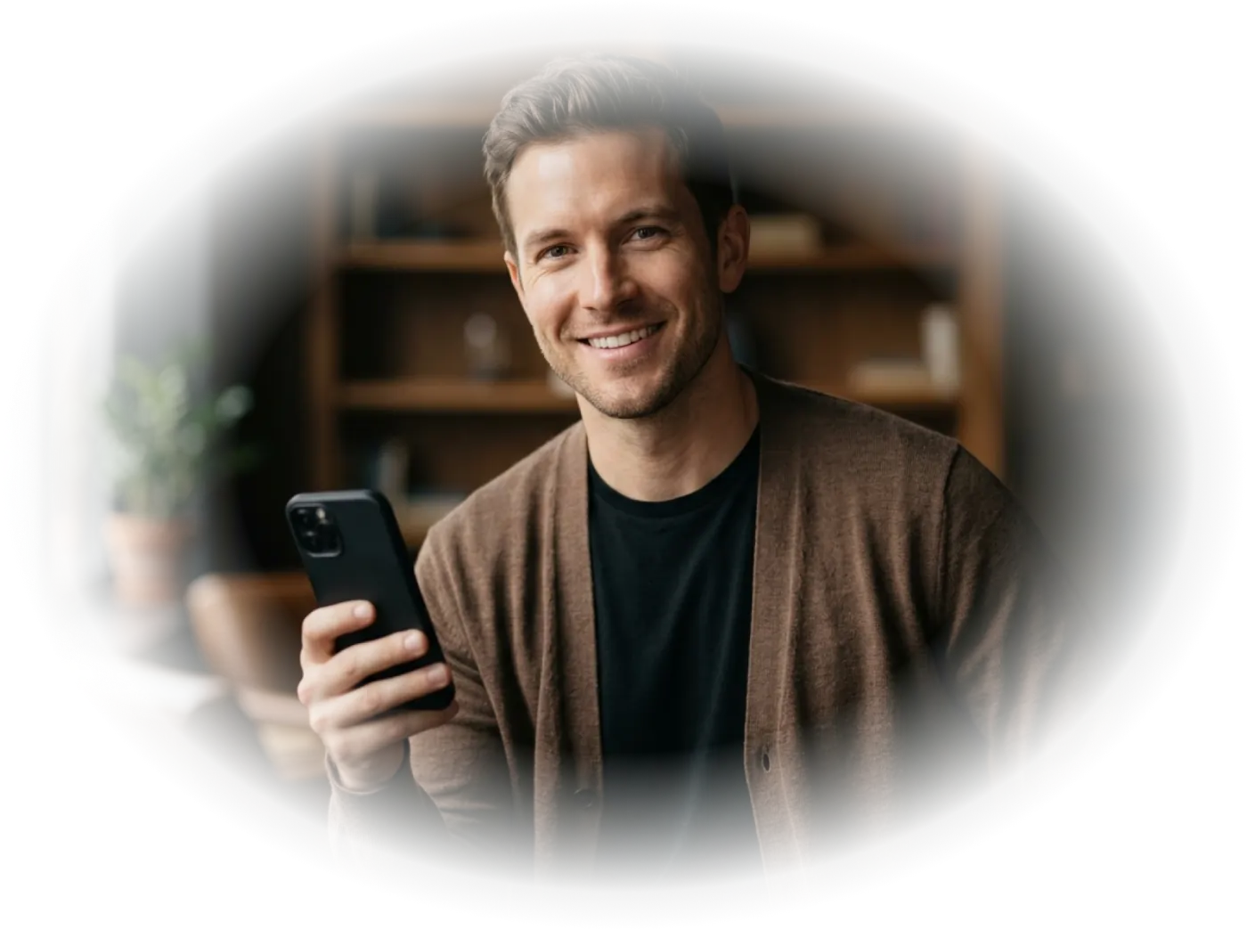Business owner working online
