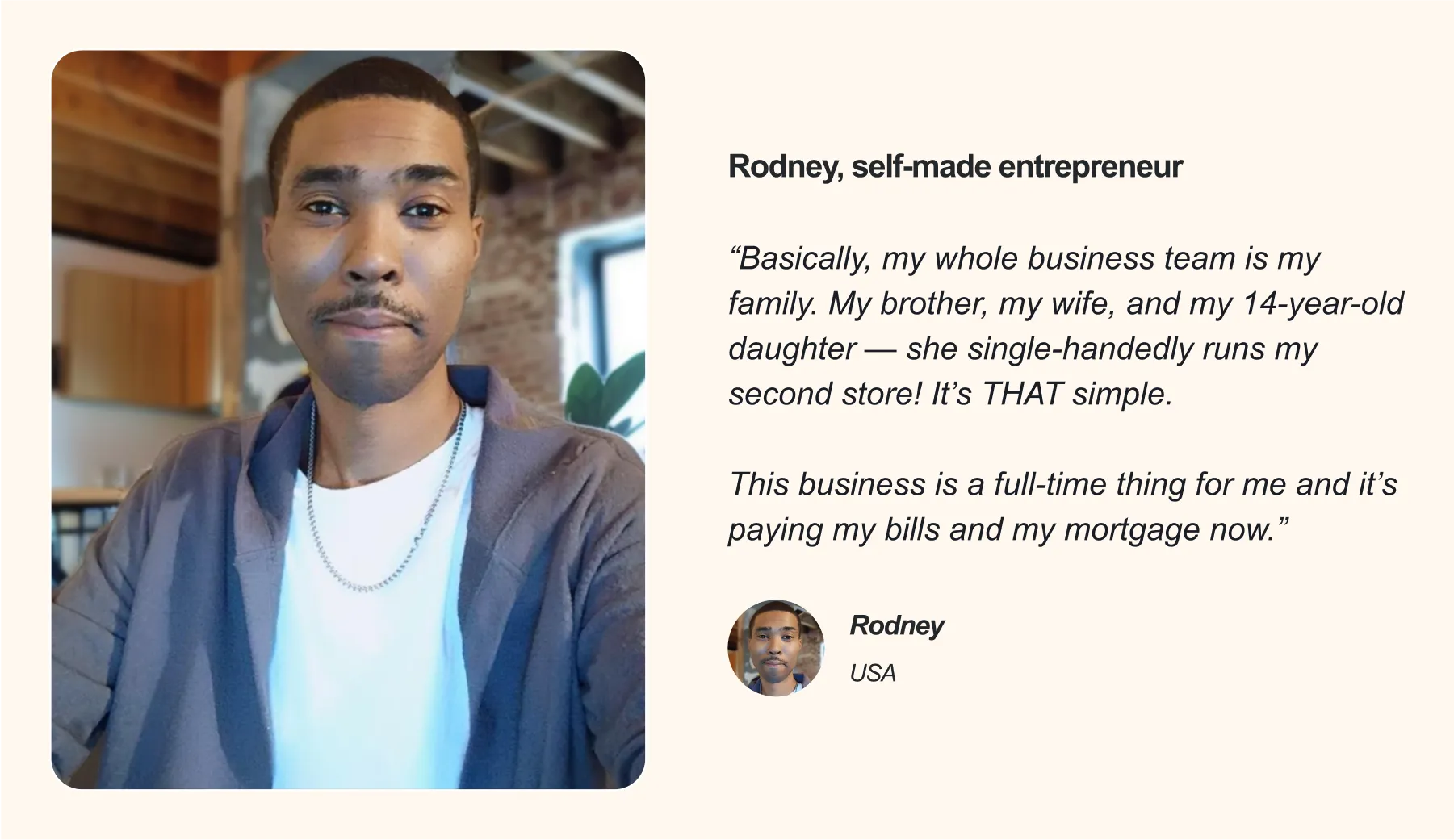 Real stories of real people